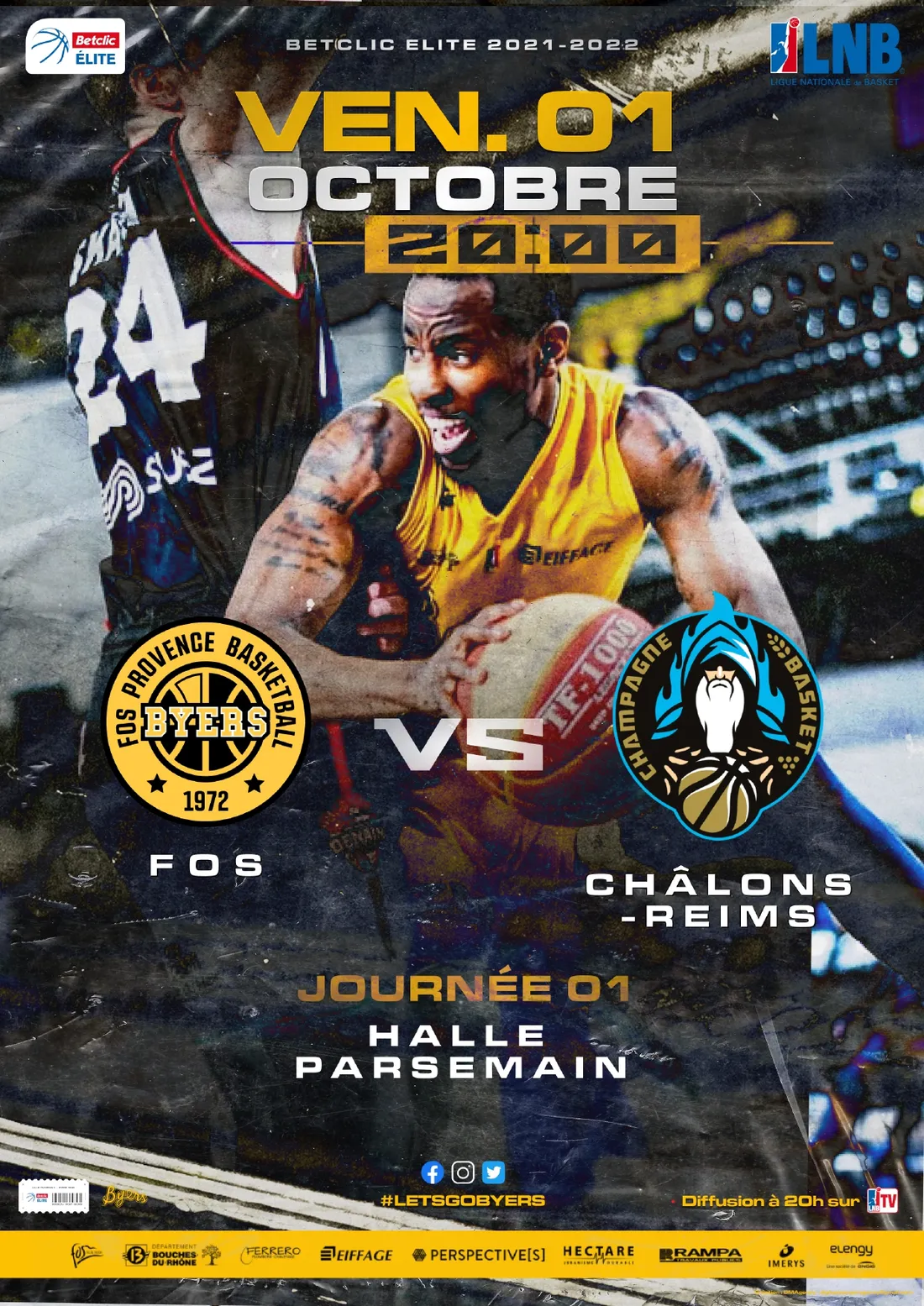 [ SPORT ] BetclicElite: 1ère journée pour le Fos Provence Basket ce vendredi 1er octobre